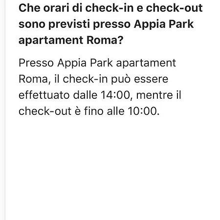 Appia Park 10 Min Dal Colosseo Apartmán Řím